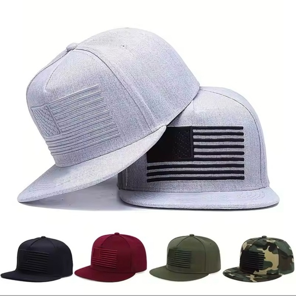American Flag Side Embroidery Baseball Caps Adjustable Casual Hat new in bag - Picture 11 of 13